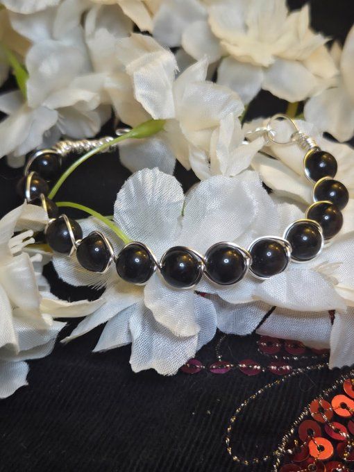 Bracelet Oeil céleste - protection miroir et vérité