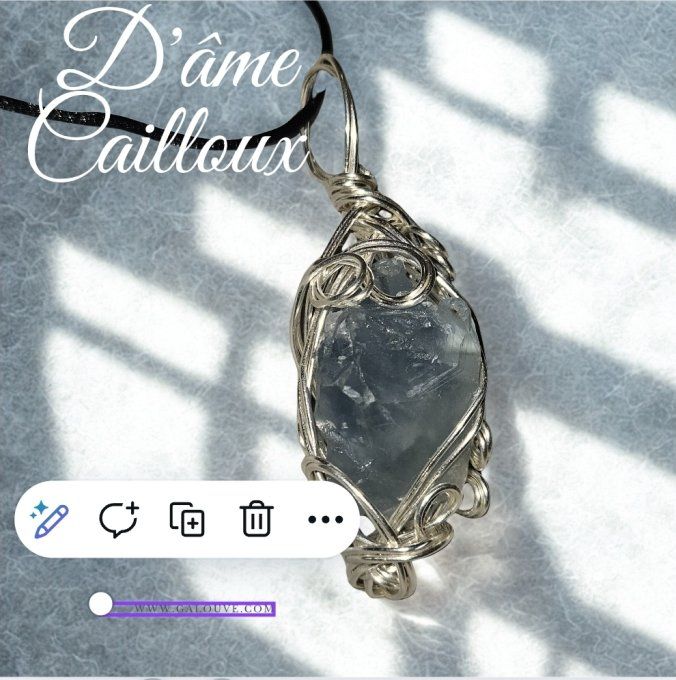 Célestite – Pierre de Réconfort et de Paix Spirituelle ✨