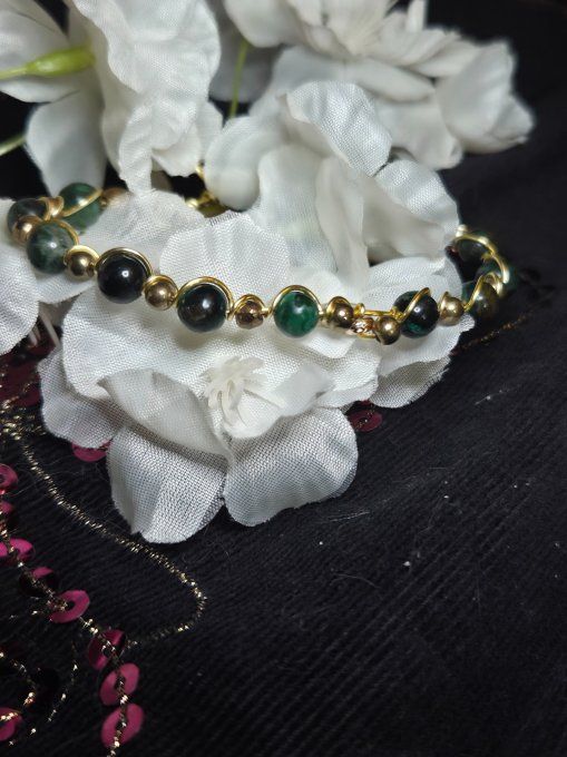 Emeraude✨ Bracelet - calme nerveux et anxiété 