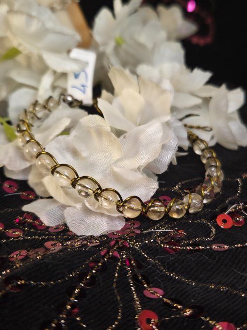 Bracelet  Citrine naturelle