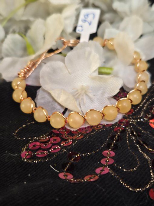 Bracelet Calcite jaune