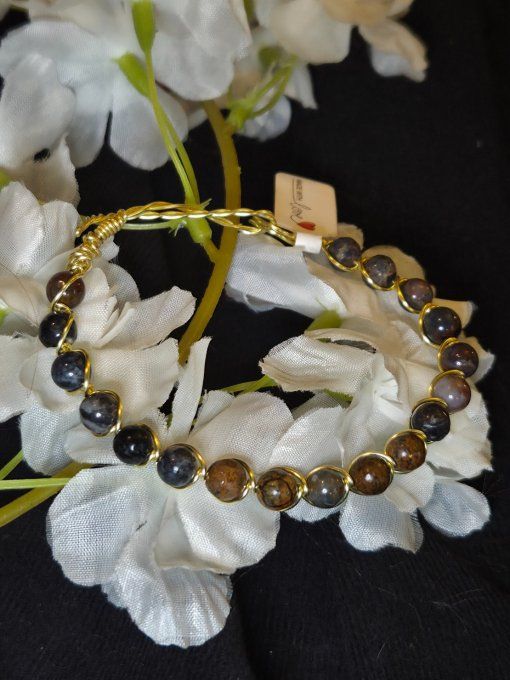 Pietersite  ✨ Bracelet ,pierre des tempêtes 