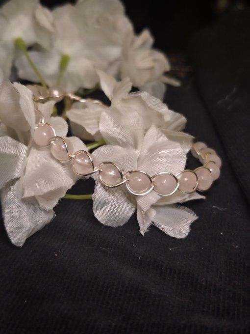 Bracelet Calcite Rose – Amour Inconditionnel & Sérénité     