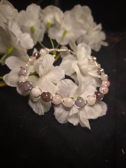 Bracelet Tourmaline Rose – Rubellite, Harmonie & Protection Émotionnelle   