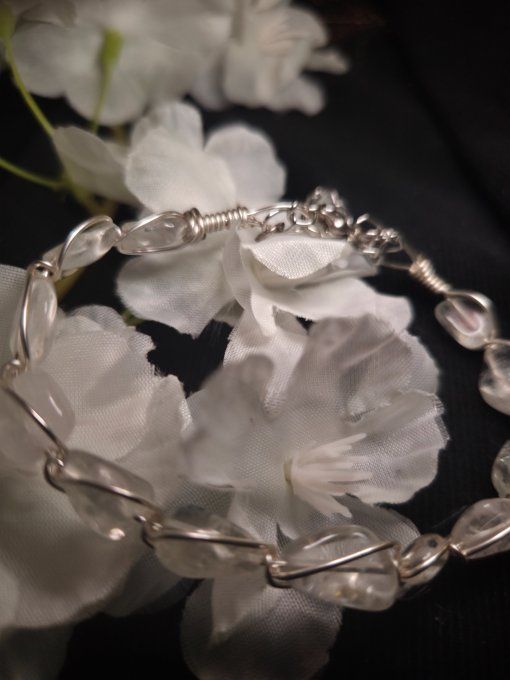 Bracelet Apophylite  – calme mental  - 