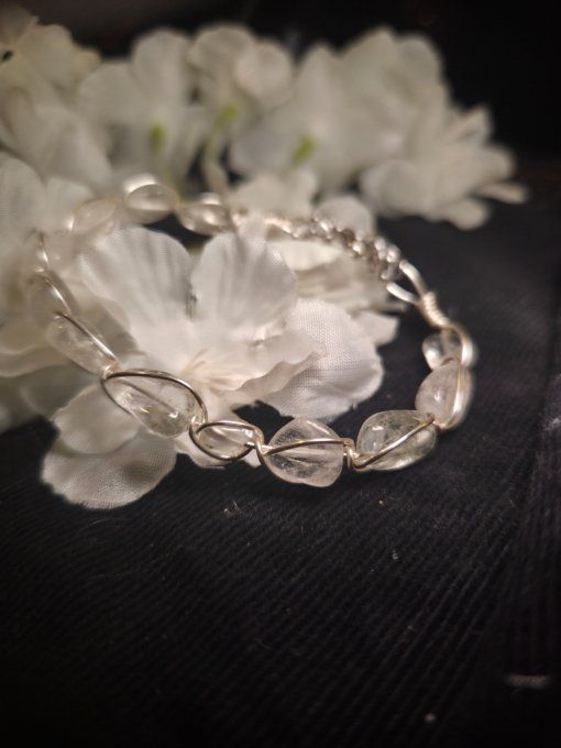Bracelet Apophylite  – calme mental  - 