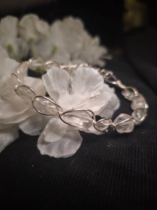 Bracelet Apophylite  – calme mental  - 