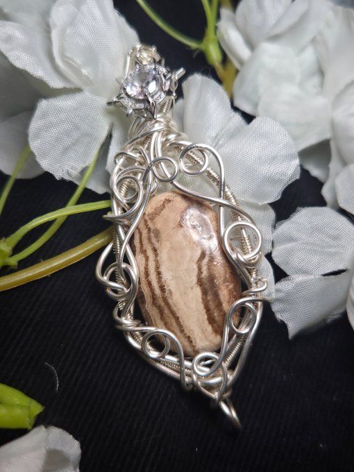 Amulette Etoile D’Aragonite