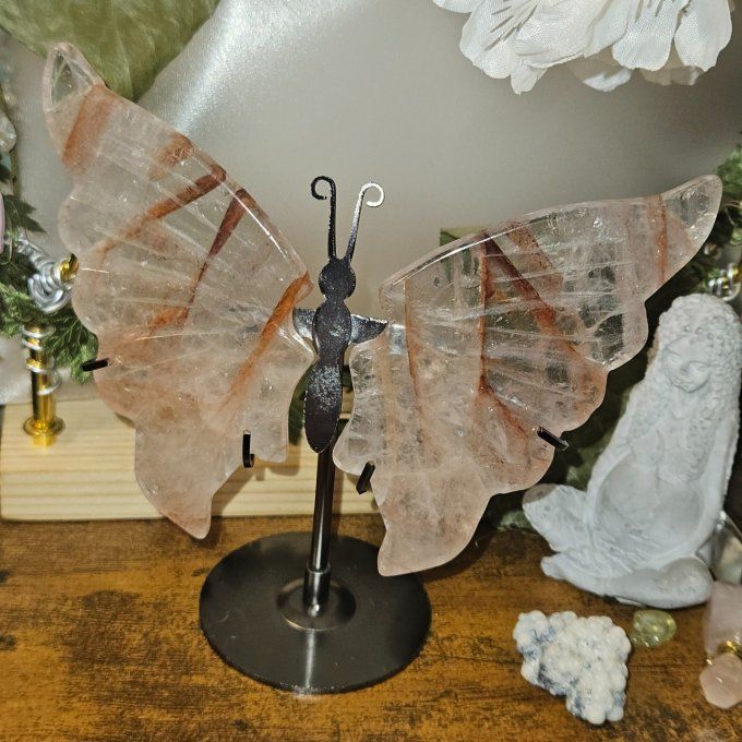 Papillon Quartz Hematoide 
