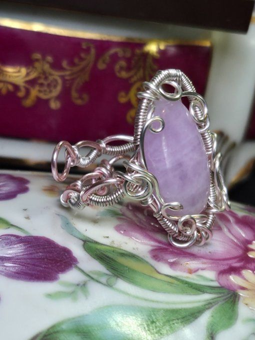 Bague Kunzite - Apaisement & Amour De Soi    
