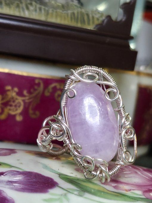 Bague Kunzite - Apaisement & Amour De Soi    
