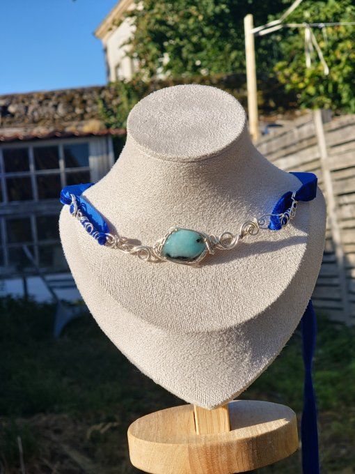 Hemimorphite✨ collier charms 