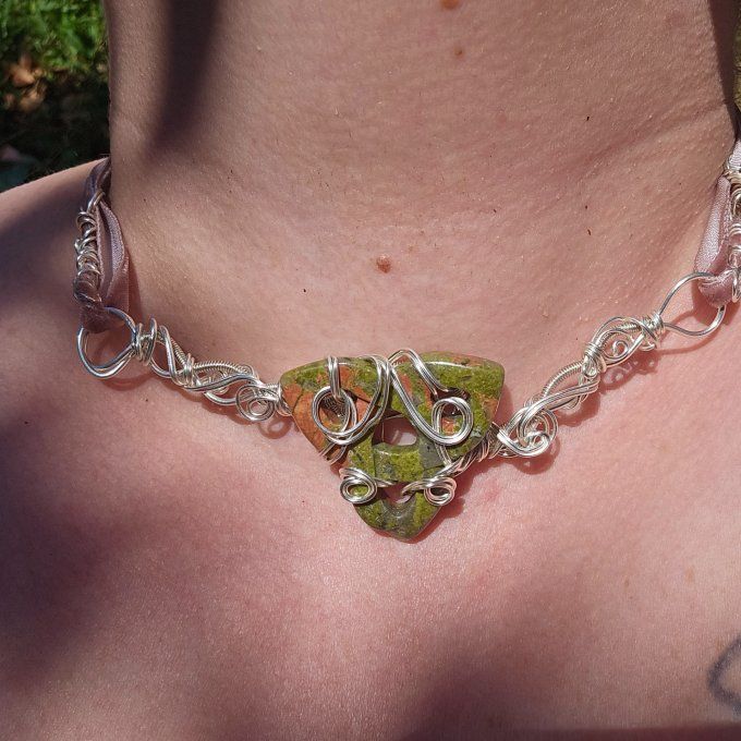 Unakite ✨ - Collier Charms 