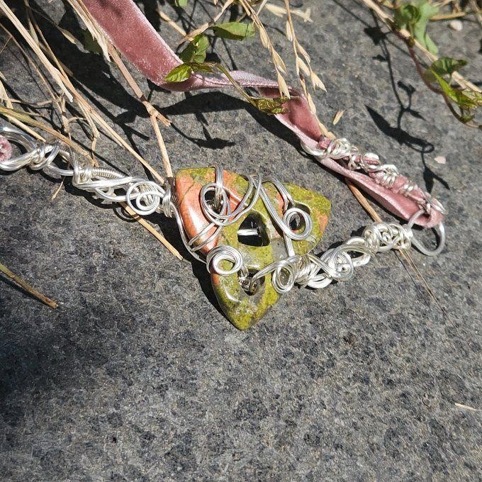 Unakite ✨ - Collier Charms 
