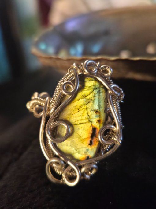 Bague Labradorite ✨ jacynthe