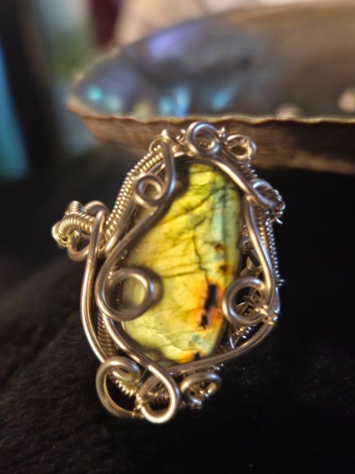 Bague Labradorite ✨ jacynthe