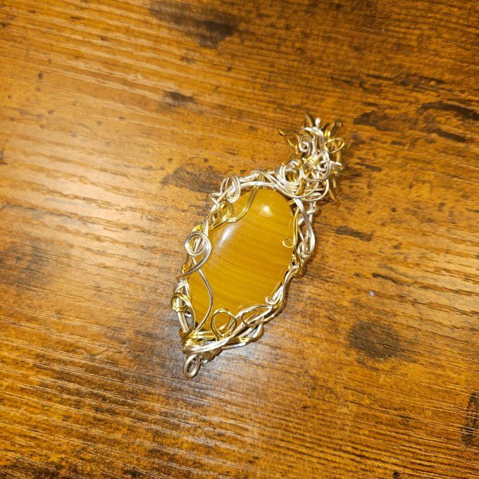 Aragonite jaune - Soleil