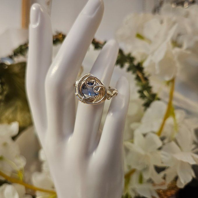 Bague Cyanite -Sur mesure 