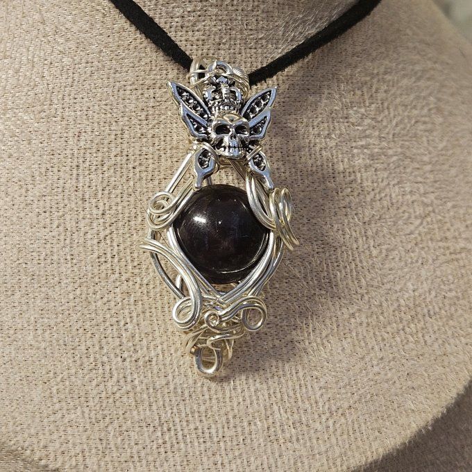 Bague Grenat  Hessonite  - Etoilé
