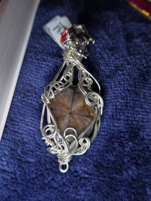 Amulette Chiastolite  - Libération Émotionnelle ✨   