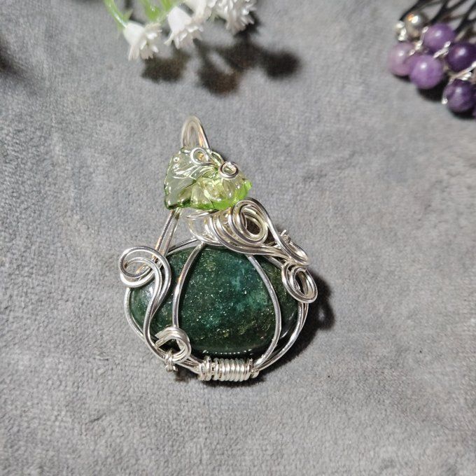 Apatite verte citrouille ✨