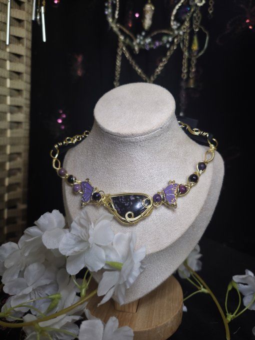 Colliet BOB : Douceur D’Éther – Bijou Apaisant    