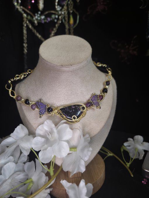 Colliet BOB : Douceur D’Éther – Bijou Apaisant    