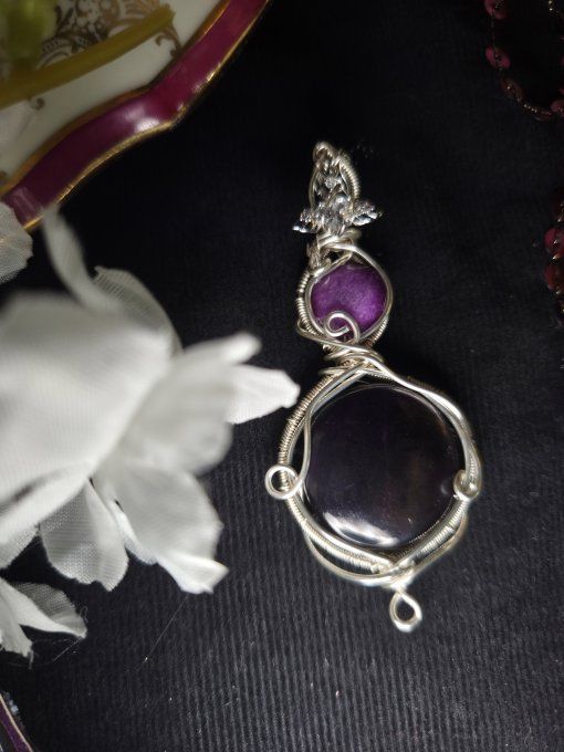 Amulette BOB : Douceur D’Éther – Bijou Apaisant   