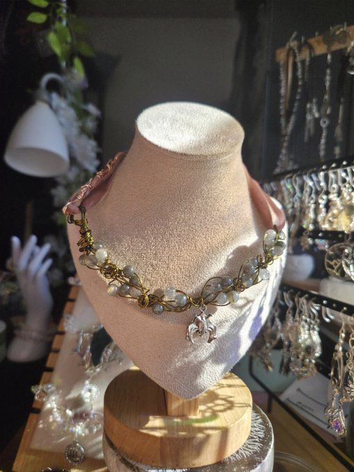 Pumpkin Neklace -Bijou modulable et sur mesure 