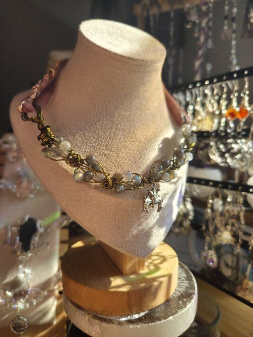 Pumpkin Neklace -Bijou modulable et sur mesure 