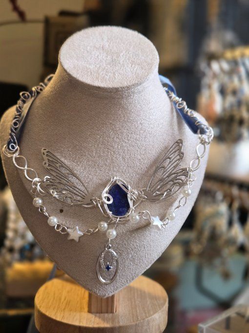 Collier Isis -Lapis Lazuli 