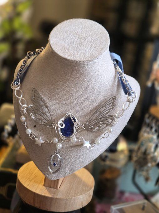 Collier Isis -Lapis Lazuli 