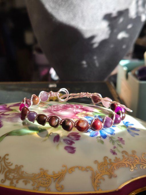 Bracelet Sugilite :Paix Intérieure & Delivrance
