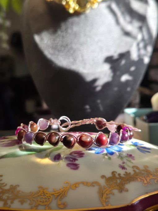 Bracelet Sugilite :Paix Intérieure & Delivrance