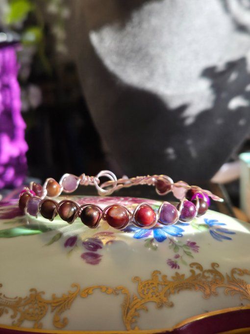 Bracelet Sugilite :Paix Intérieure & Delivrance
