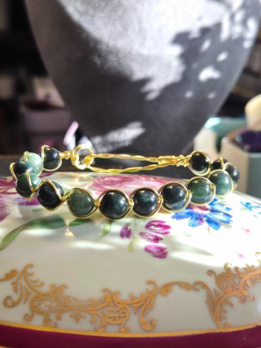 Bracelet Seraphinite  -libération et éveil ✨