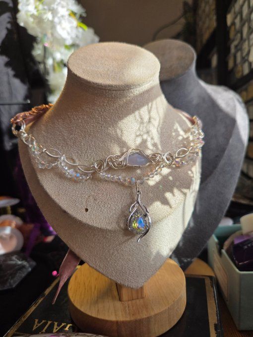 Constellation du Cancer -Calcédoine violette 