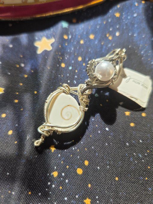 Oeil de sainte Lucie , pendentif chance et protection ✨