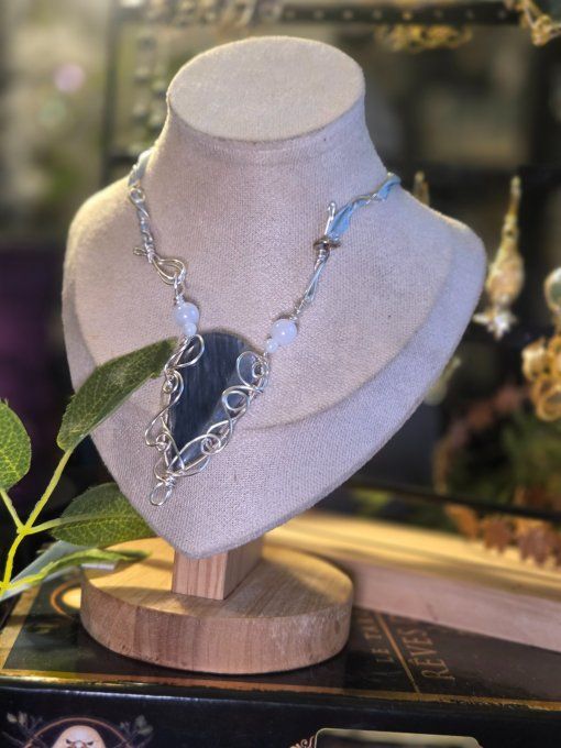  Pendentif Cyanite ✨  Clarté & d’Équilibre✨