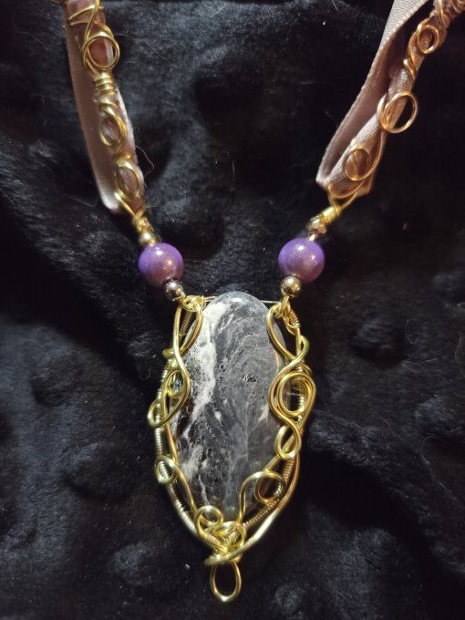 Collier Or Kämmerite ✨ Libération Spirituelle✨