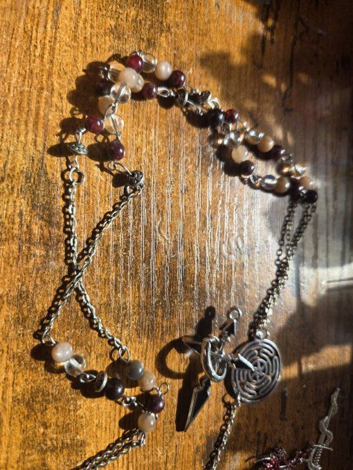 Collier serpentine pour Bea 