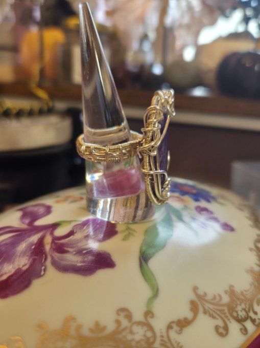 Collier or Charoite : Transformation et Libération ✨ - Copie - Copie