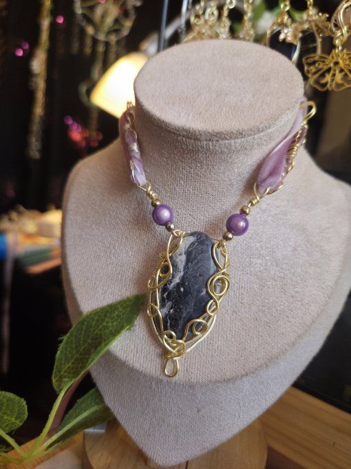 Collier Or Kämmerite ✨ Libération Spirituelle✨