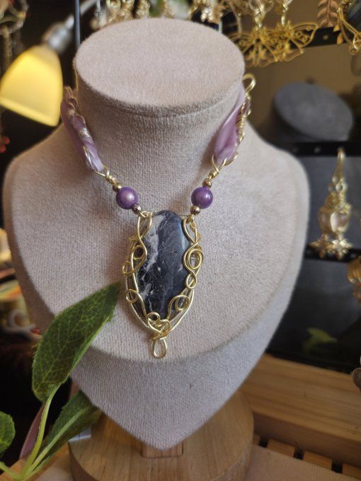 Collier Or Kämmerite ✨ Libération Spirituelle✨