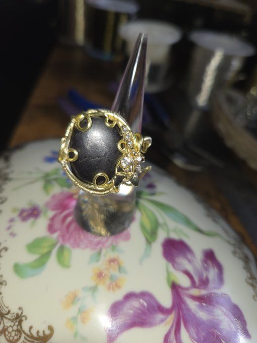 Bague ajustable  d’or Purpurite  – Liberté Intérieure  . - Copie