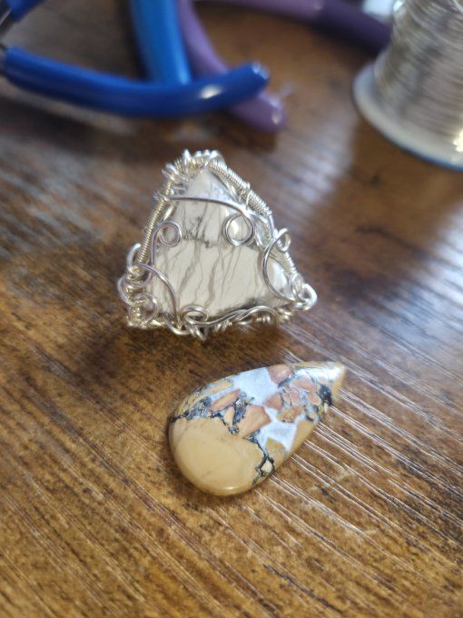 Bague Jaspe malingano ✨✨libération et renouveau ✨ - Copie