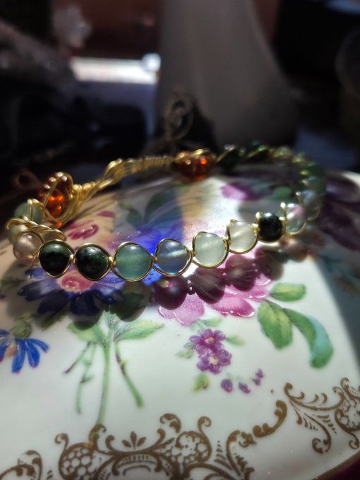 Bracelet  Skinner :Calme Nerveux et concentration 6MM