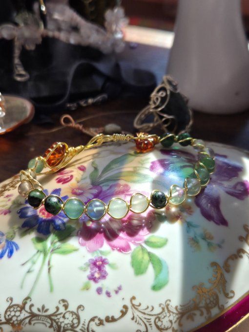 Bracelet  Skinner :Calme Nerveux et concentration 6MM