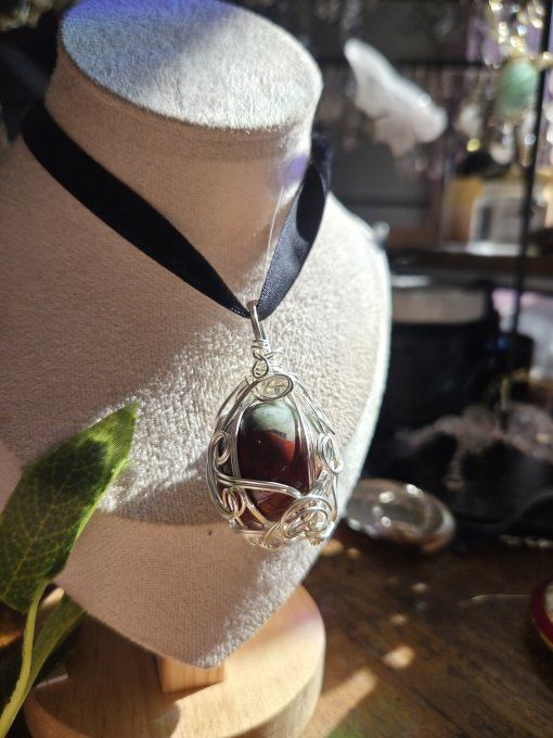  Jaspe Héliotrope - ✨pomme poison