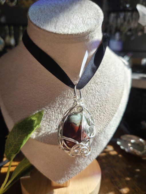  Jaspe Héliotrope - ✨pomme poison